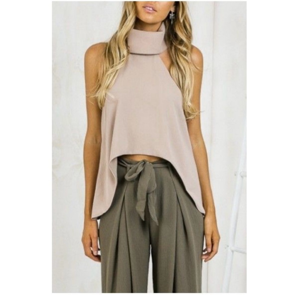 Turtle neck crop top Luvalot-add free to any bundle
